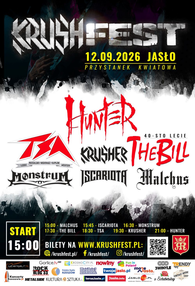 KRUSHFEST 2026 – NOC MOCNYCH BRZMIEŃ W JAŚLE!