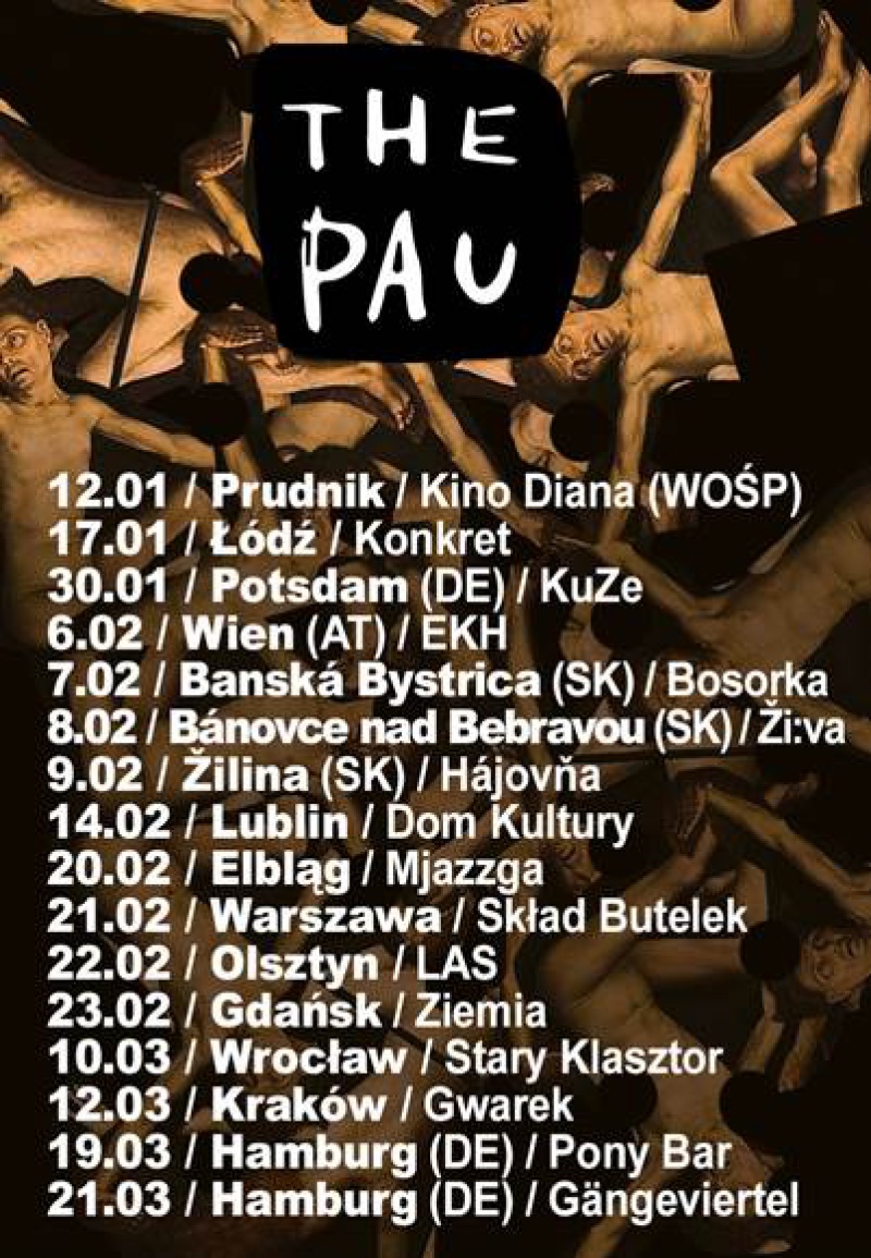 The Pau rusza w trasę koncertową promującą album „Raj”!